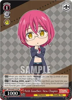 Petit Gowther: New Chapter 「SDS/SX05-117」「EN」