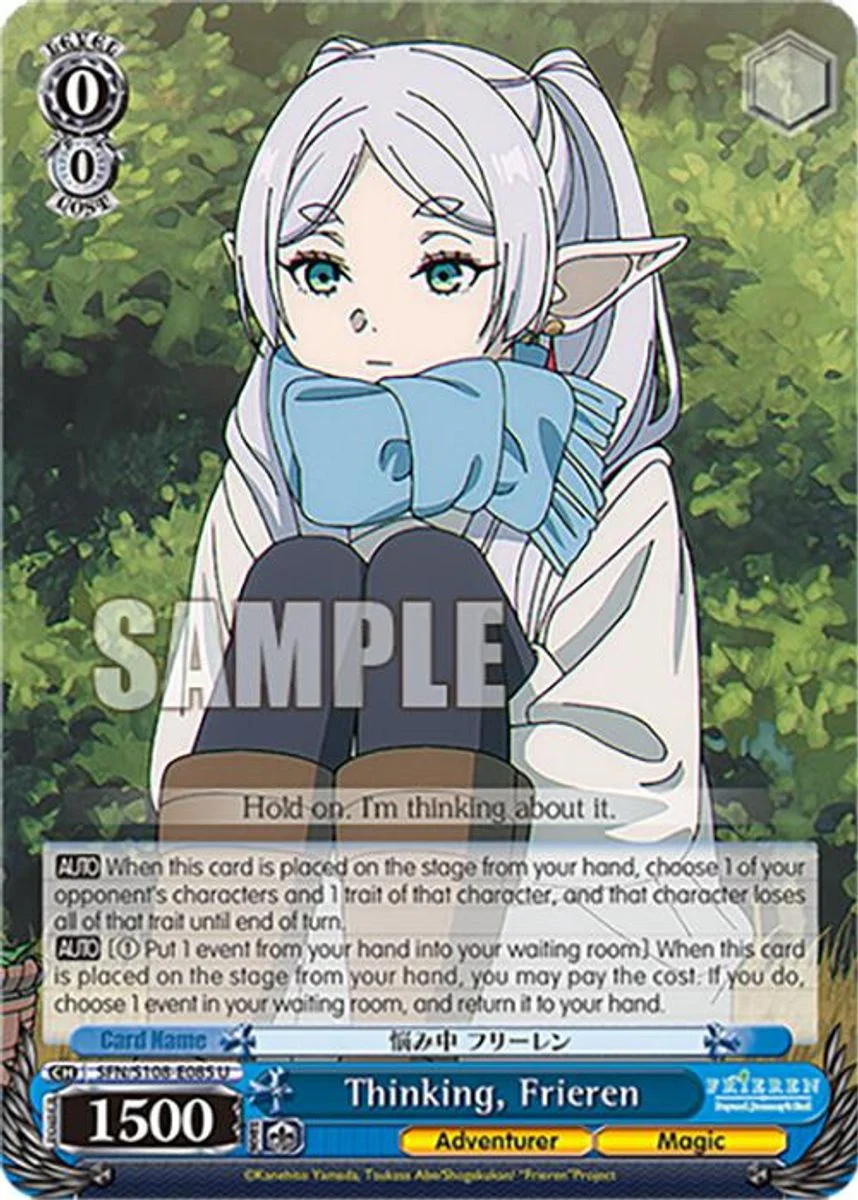 Thinking, Frieren 「SFN/S108-E085」「EN」
