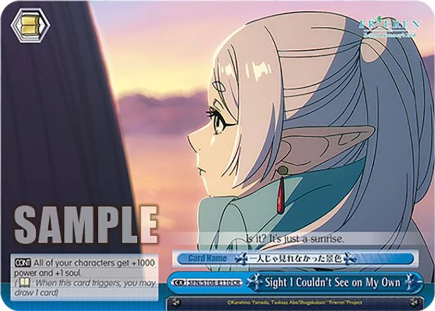 Sight I Couldn't See on My Own 「SFN/S108-E110」「EN」