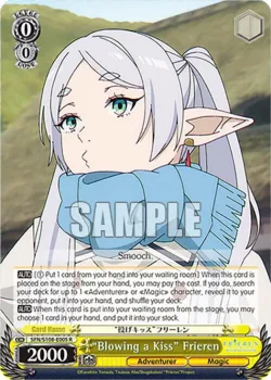 "Blowing a Kiss" Frieren #SFN/S108-E005 · Weiss Schwarz