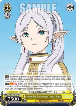 "Journey That Touches People's Hearts" Frieren #SFN/S108-E018 · Weiss Schwarz