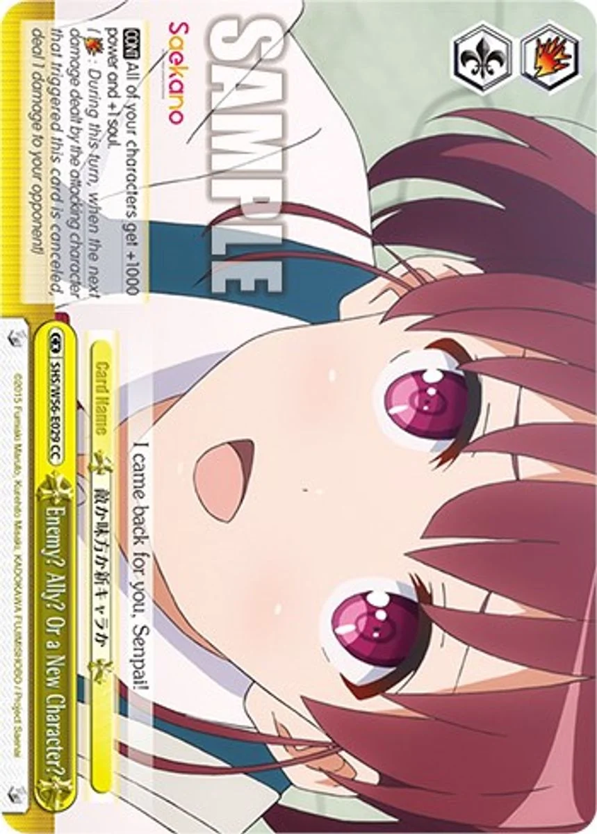 Enemy? Ally? Or a New Character? 「SHS/W56-E029」「EN」