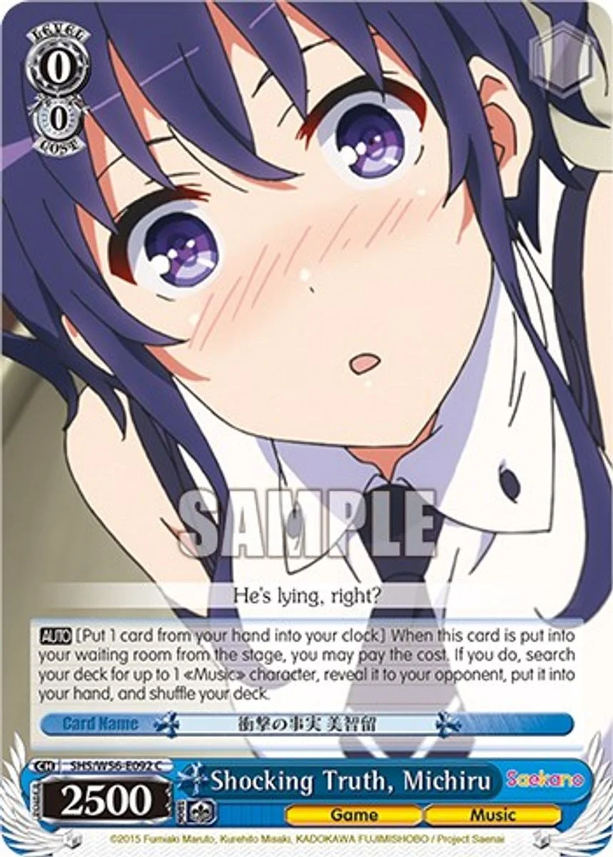 Shocking Truth, Michiru 「SHS/W56-E092」「EN」