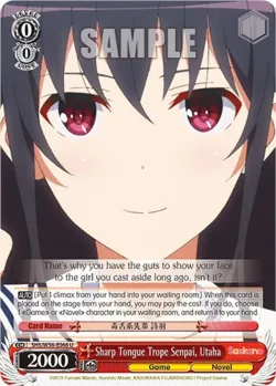 Sharp Tongue Trope Senpai, Utaha 「SHS/W56-E066」「EN」