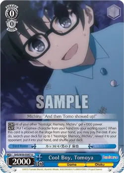 Cool Boy, Tomoya 「SHS/W56-E087」「EN」