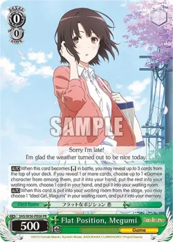 Flat Position, Megumi 「SHS/W56-PE06」「EN」