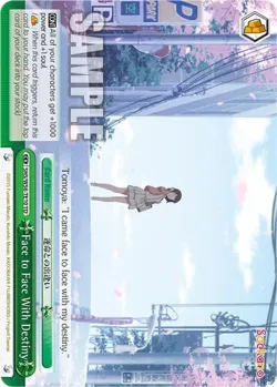 Face to Face With Destiny 「SHS/W56-TE10」「EN」