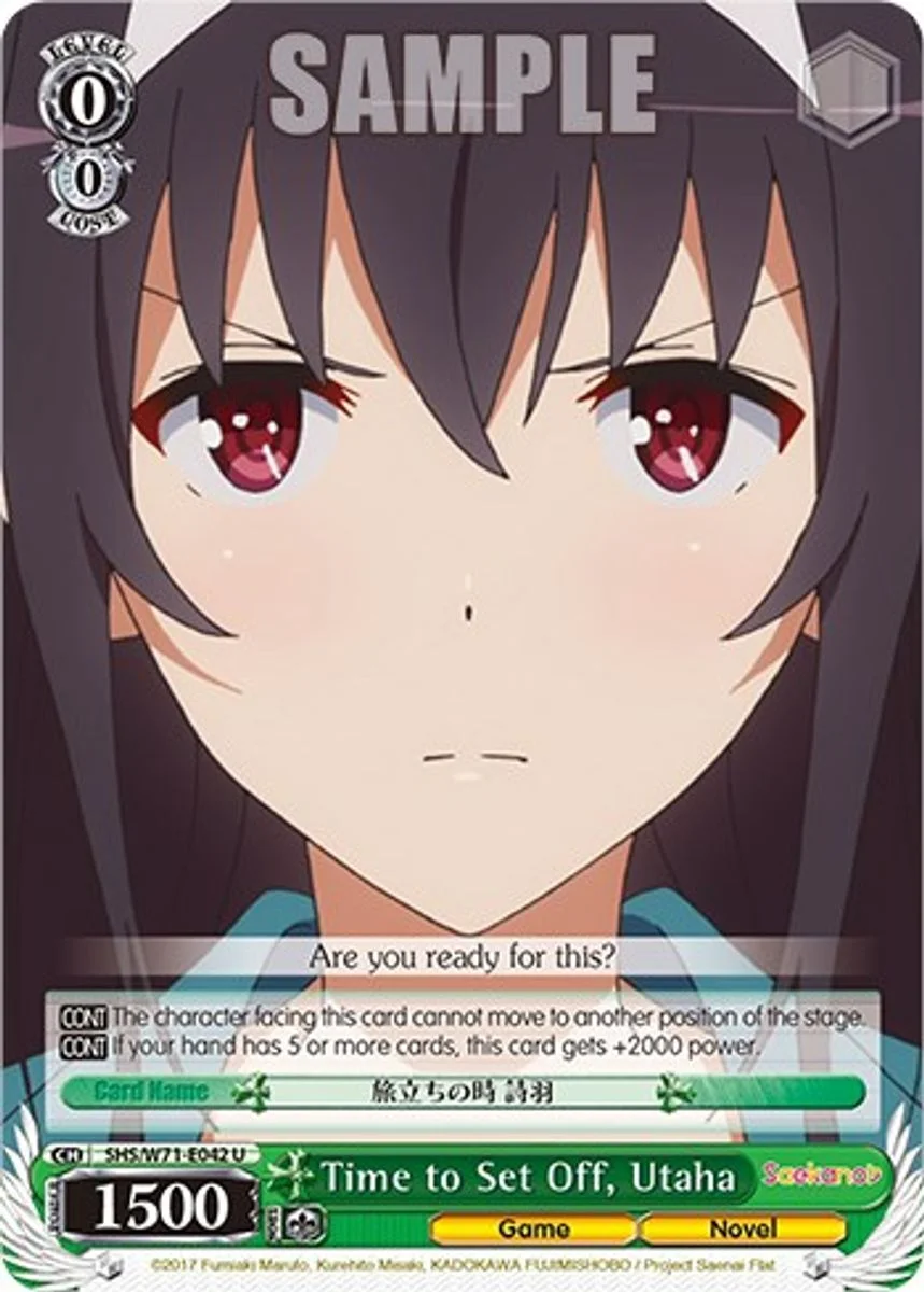 Time to Set Off, Utaha 「SHS/W71-E042」「EN」
