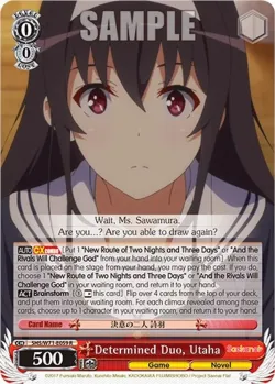 Determined Duo, Utaha 「SHS/W71-E059」「EN」