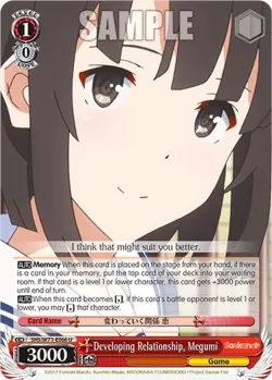 Developing Relationship, Megumi 「SHS/W71-E066」「EN」