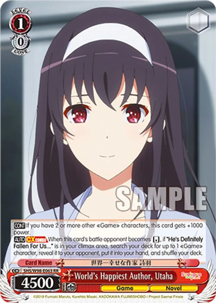 World's Happiest Author, Utaha 「SHS/W98-E063」「EN」