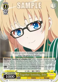 Together Someday, Eriri #SHS/W98-E022 · Weiss Schwarz