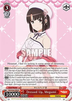 Dressed Up, Megumi 「SHS/W98-E068」「EN」