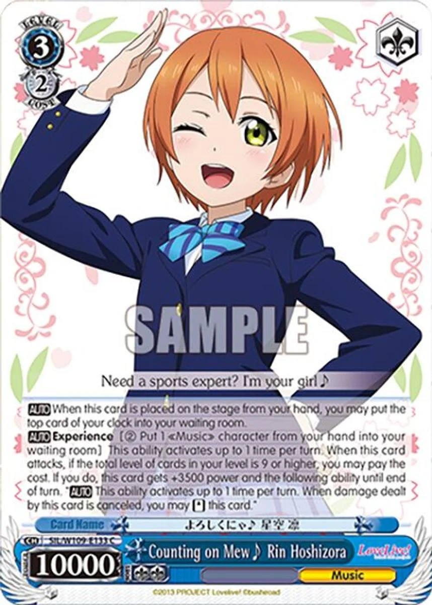 Counting on Mew♪ Rin Hoshizora 「SIL/W109-E133」「EN」