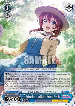 Refresher Sunlight, Emma Verde 「SIN/W109-E109」「EN」