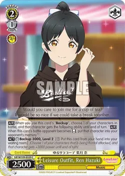 Leisure Outfit, Ren Hazuki #SIP/W109-E029 · Weiss Schwarz