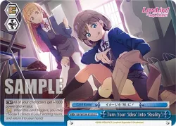 Turn Your 'Idea' Into 'Reality'! 「SIP/W109-E135」「EN」