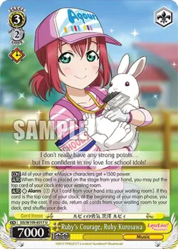 Ruby's Courage, Ruby Kurosawa 「SIS/W109-E017」「EN」