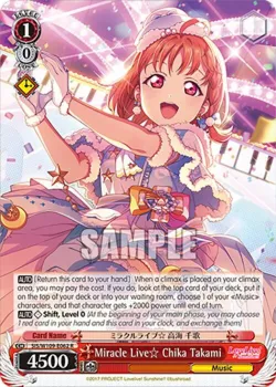 Miracle Live☆ Chika Takami 「SIS/W109-E062」「EN」