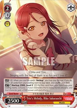 Trio's Melody, Riko Sakurauchi 「SIS/W109-E064」「EN」