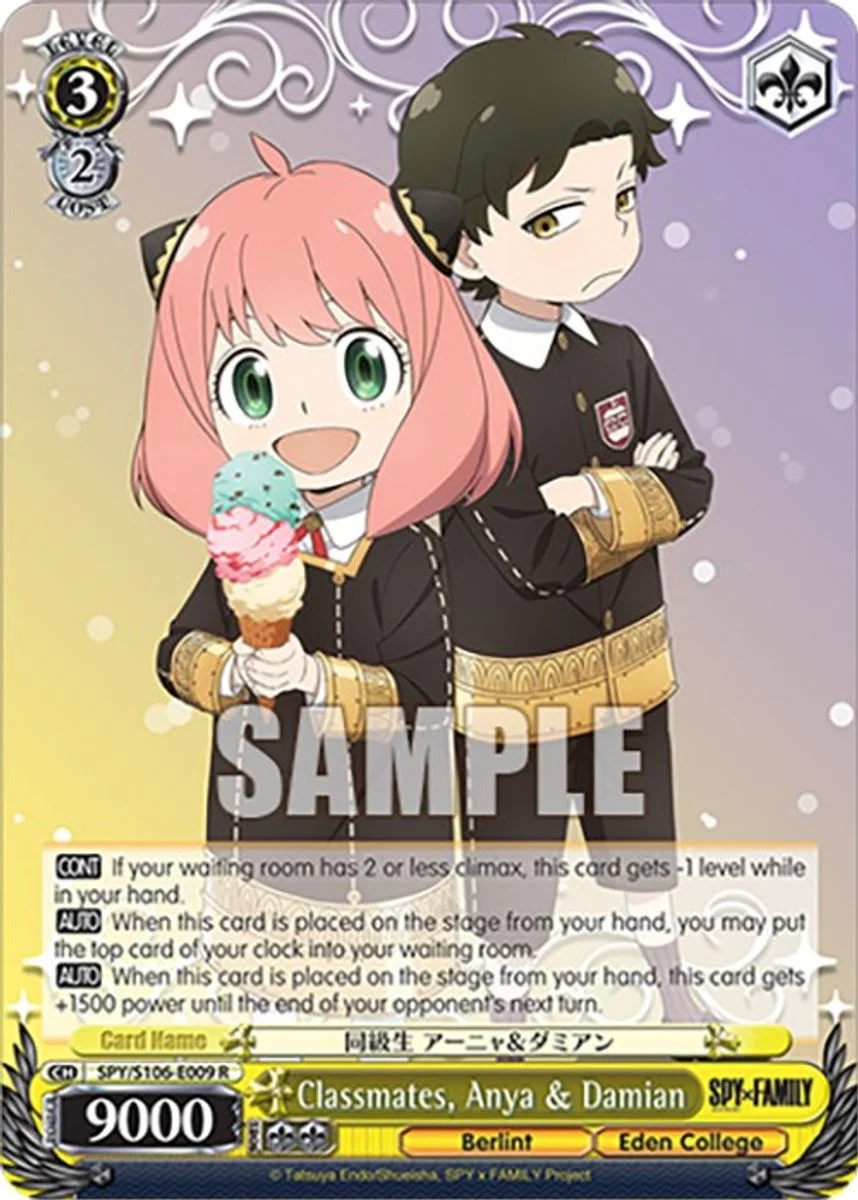 Classmates, Anya & Damian 「SPY/S106-E009」「EN」