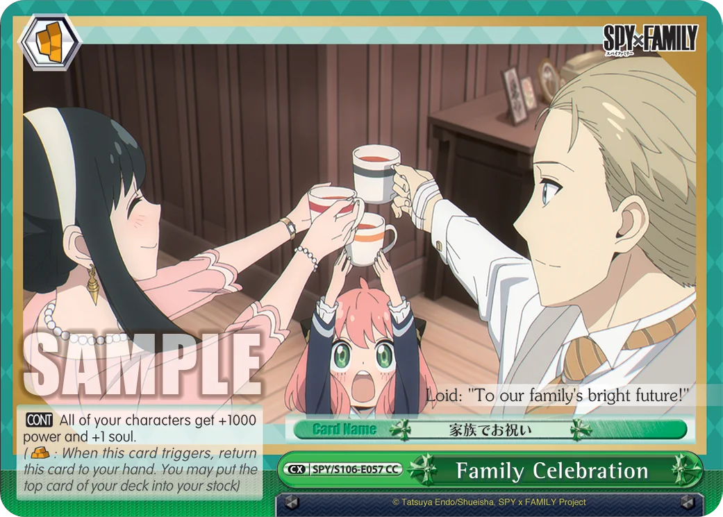 Family Celebration 「SPY/S106-E057」「EN」