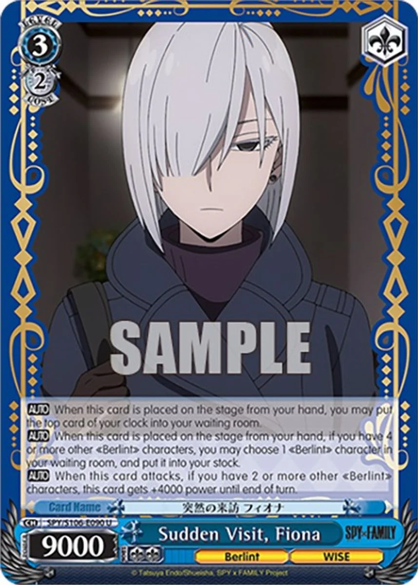 Sudden Visit, Fiona 「SPY/S106-E090」「EN」