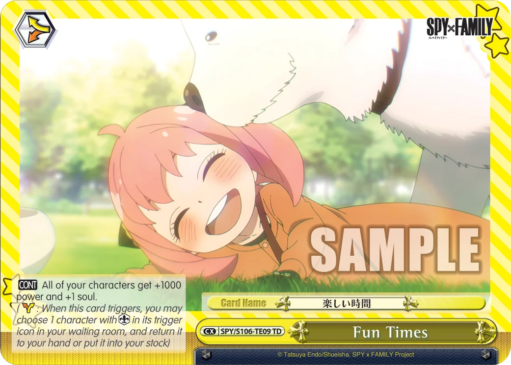 Fun Times 「SPY/S106-TE09」「EN」
