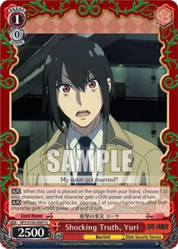 Shocking Truth, Yuri 「SPY/S106-E067」「EN」