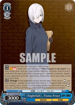 〈Nightfall〉, Fiona Frost 「SPY/S106-E079」「EN」
