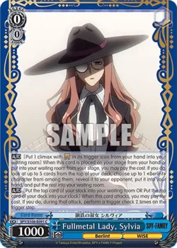 Fullmetal Lady, Sylvia 「SPY/S106-E091」「EN」