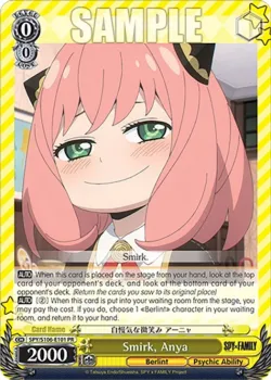 Smirk, Anya 「SPY/S106-E101」「EN」