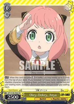 Okey-Dokey, Anya 「SPY/S106-TE04」「EN」