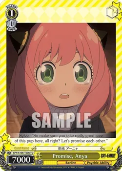 Promise, Anya 「SPY/S106-TE06」「EN」