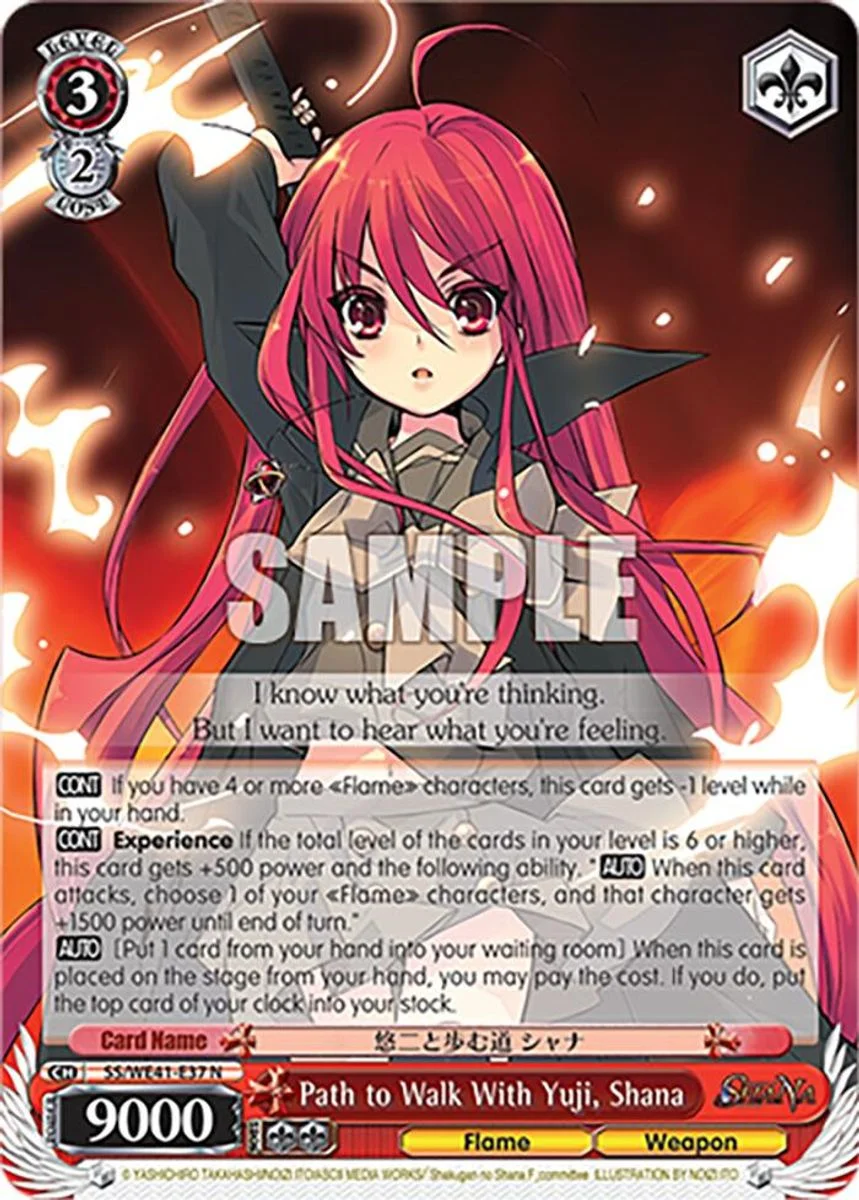 Path to Walk With Yuji, Shana 「SS/WE41-E37」「EN」