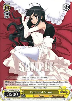 Captured Shana #SS/WE41-E07 · Weiss Schwarz
