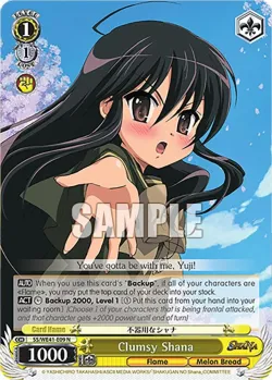 Clumsy Shana #SS/WE41-E09 · Weiss Schwarz