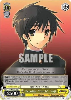 Peculiar "Torch", Yuji #SS/WE41-E10 · Weiss Schwarz