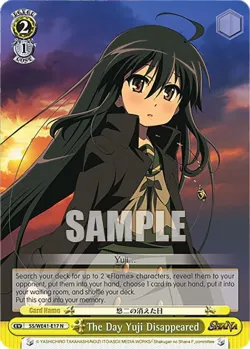 The Day Yuji Disappeared 「SS/WE41-E17」「EN」