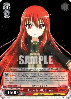 Love Is All, Shana 「SS/WE41-E24」「EN」