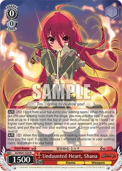 Undaunted Heart, Shana 「SS/WE41-E25」「EN」