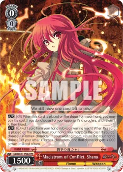 Maelstrom of Conflict, Shana 「SS/WE41-PE02」「EN」
