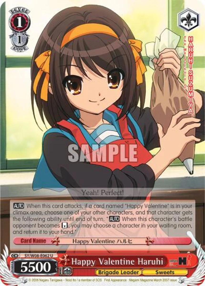 Happy Valentine Haruhi 「SY/W08-E062」「EN」