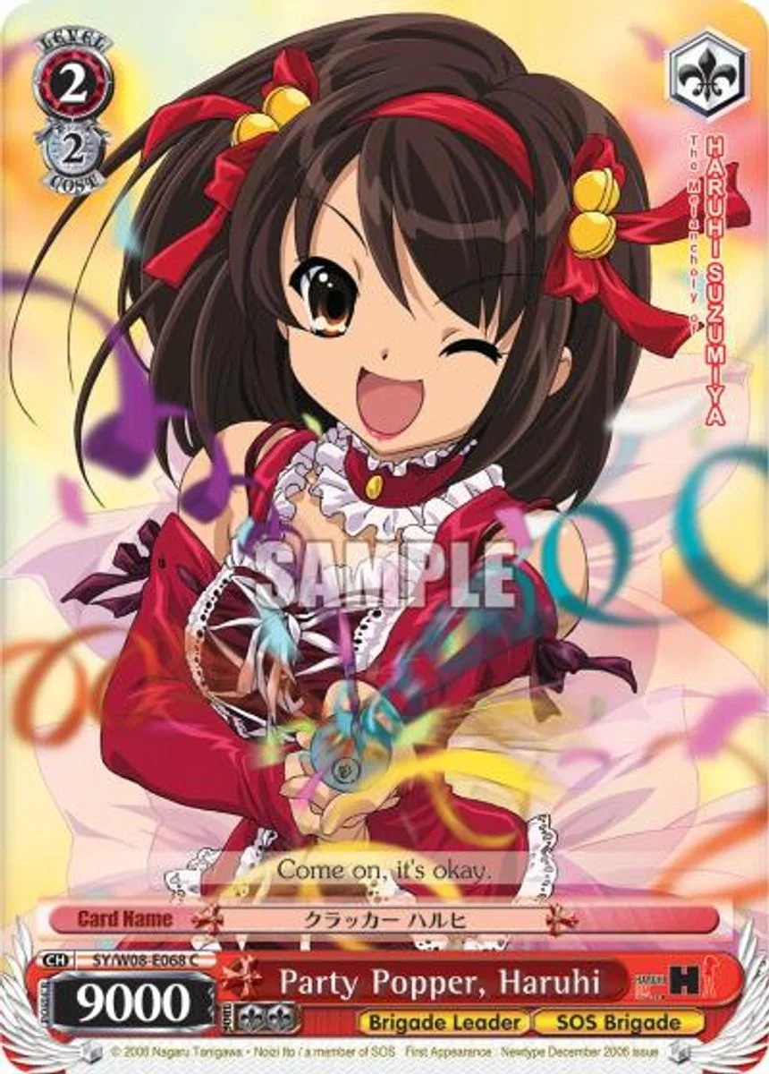 Party Popper, Haruhi 「SY/W08-E068」「EN」