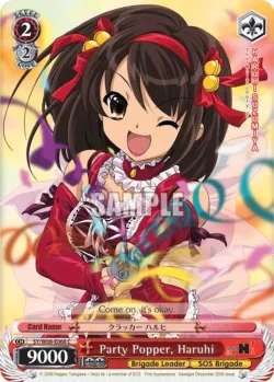 Party Popper, Haruhi 「SY/W08-E068」「EN」