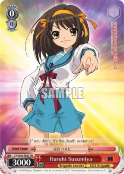 Haruhi Suzumiya 「SY/W08-TE01」「EN」