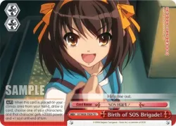Birth of SOS Brigade! 「SY/W08-TE09」「EN」