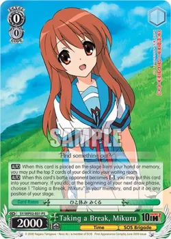 Taking a Break, Mikuru 「SY/WP02-E01」「EN」