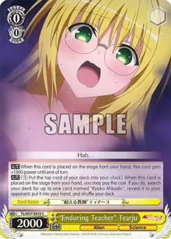 “Enduring Teacher” Tearju #TL/W37-E015 · Weiss Schwarz