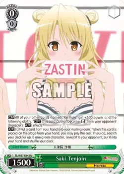 Saki Tenjoin #TL/W37-E042 · Weiss Schwarz